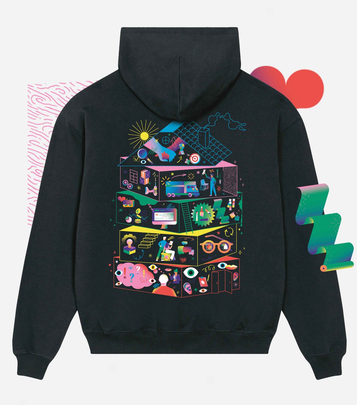 neueRäume. Hoodie V2