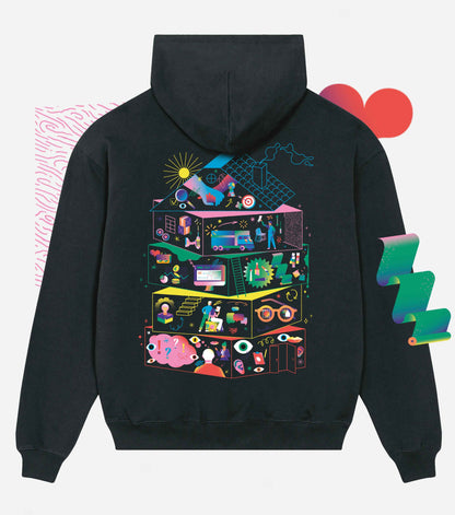 neueRäume. Hoodie V2
